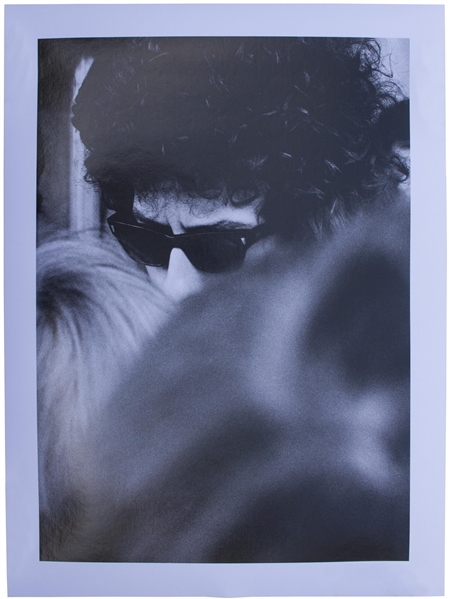 Large Bob Dylan Photograph From 1966 by Photographer Jan Persson